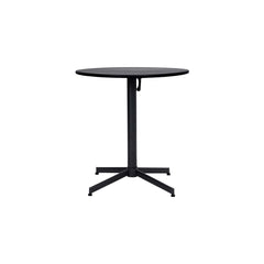 Helo rundt cafébord - Sort - Ø70 cm - Ude/inde