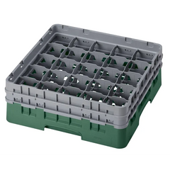 Cambro topramme - 25 rum - 50x50 cm - Til glas op til Ø8,7 cm