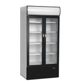 Dobbelt display køleskab - Tefcold FSC1000H - 48 dB - 5,96 kW/24 timer