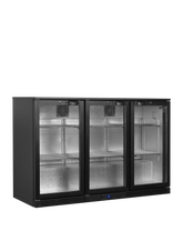 Backbar med hængslede døre - Tefcold BA31H - 288 liter - 44 DB - 1,8 kW/24 timer (90 cm høj)