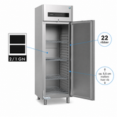 Lagerfryseskab - Hoshizaki Premier F70 L DR - 52 dB - 4,85 Kw/24 timer