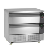 Køleskuffe/fryseskuffe - Tefcold UD2-2 omstilbar - 9,07 kW/24 timer