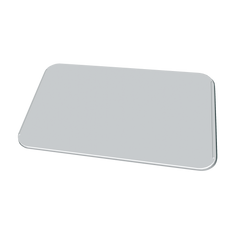 Bageplade til foccacia og pizza - Fakiro flad - Aluminium - GN 1/1