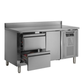 Kølebord med 2 skuffer og 1 dør - Tefcold CK7220 - 1,98 kw/24 timer