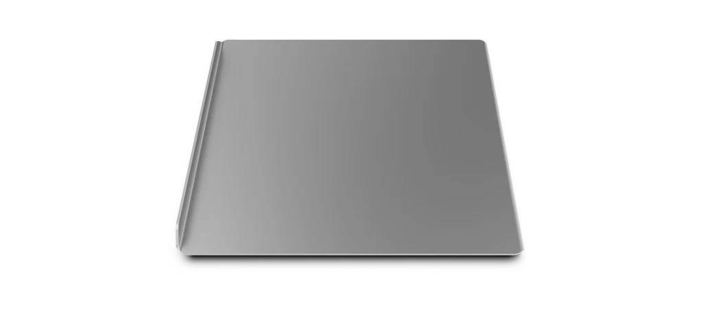 Bageplade til foccacia og pizza - Fakiro flad - Aluminium - GN 2/3