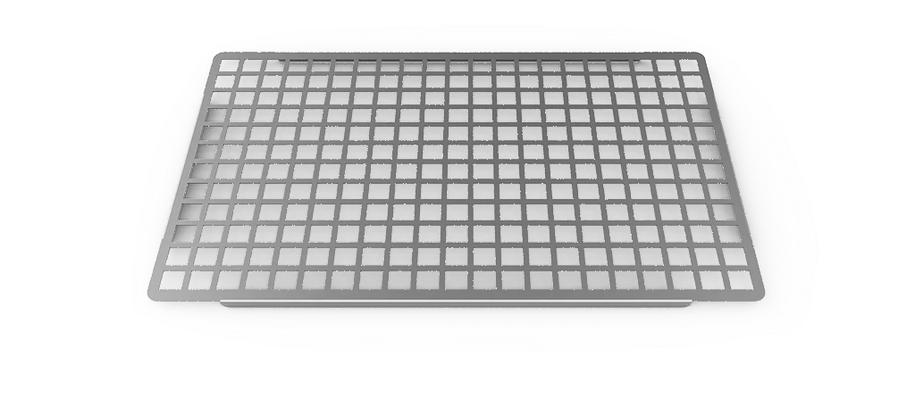Bageplade til bacon og andet fedtholdig kød - BACON.GRID - GN 1/1