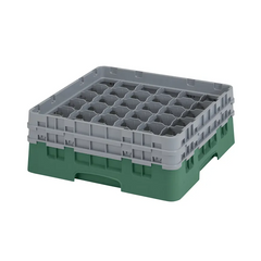 Cambro topramme - 36 rum - 50x50 cm - Til glas op til Ø7,2 cm
