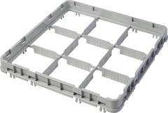 Cambro topramme - 9 rum - 50x50 cm - Til glas op til Ø14,8 cm