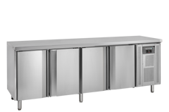Kølebord med fire døre - GN 1/1 - Tefcold CK7410X1