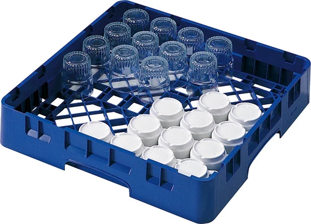 Cambro kop- og glaskurv - Blå - 50x50 cm