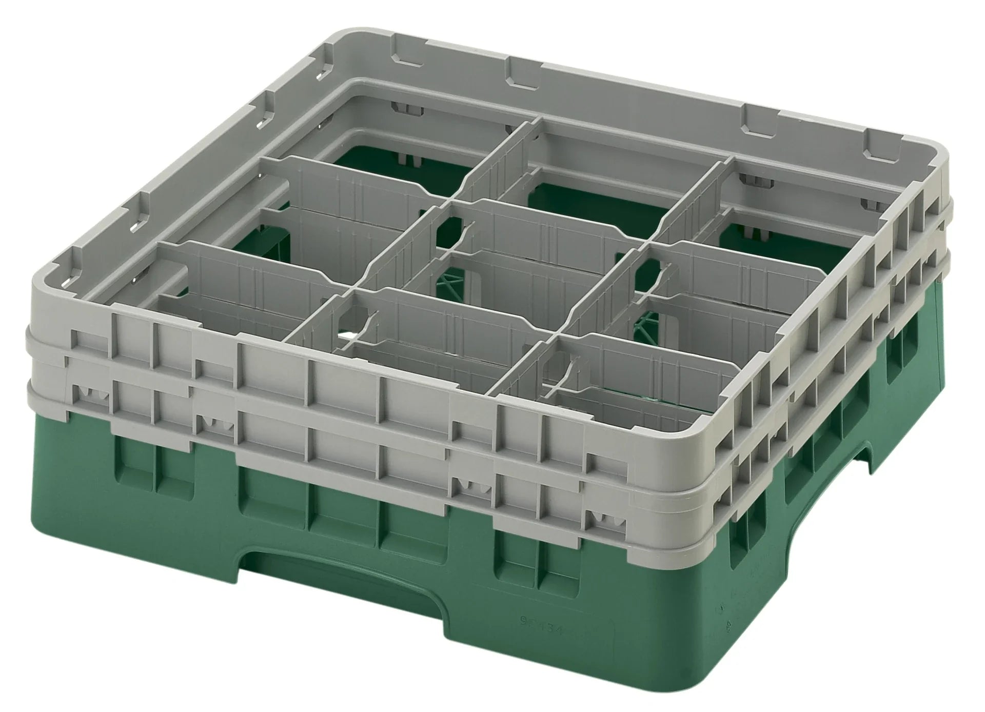 Cambro topramme - 9 rum - 50x50 cm - Til glas op til Ø14,8 cm