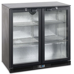 Dobbelt backbar med hængslede døre - Tefcold BA21H - 188 liter - 1,08 kW/24 timer (90 cm høj)