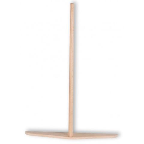 Flad dejfordeler i træ, 18 cm (Krampouz)