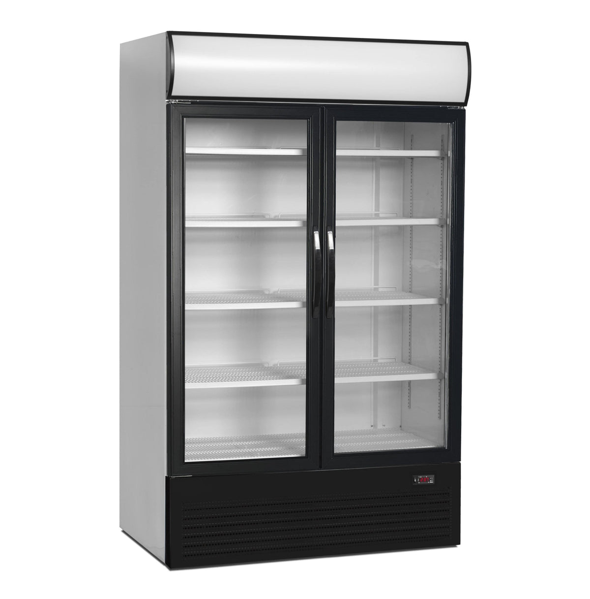 Dobbelt display køleskab – Tefcold FSC1200H - 48 DB - 6,8 kW/24 timer