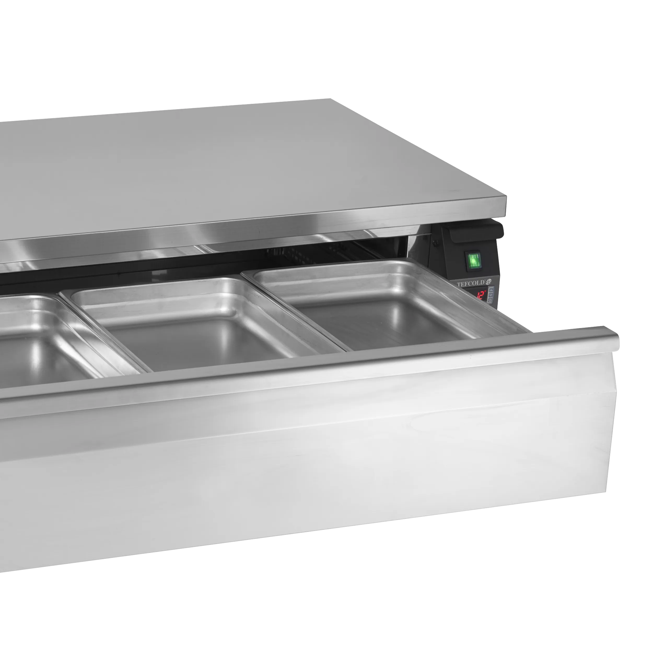 Køleskuffe/fryseskuffe Tefcold UD2-3 omstilbar - 10,17 kW/24 timer