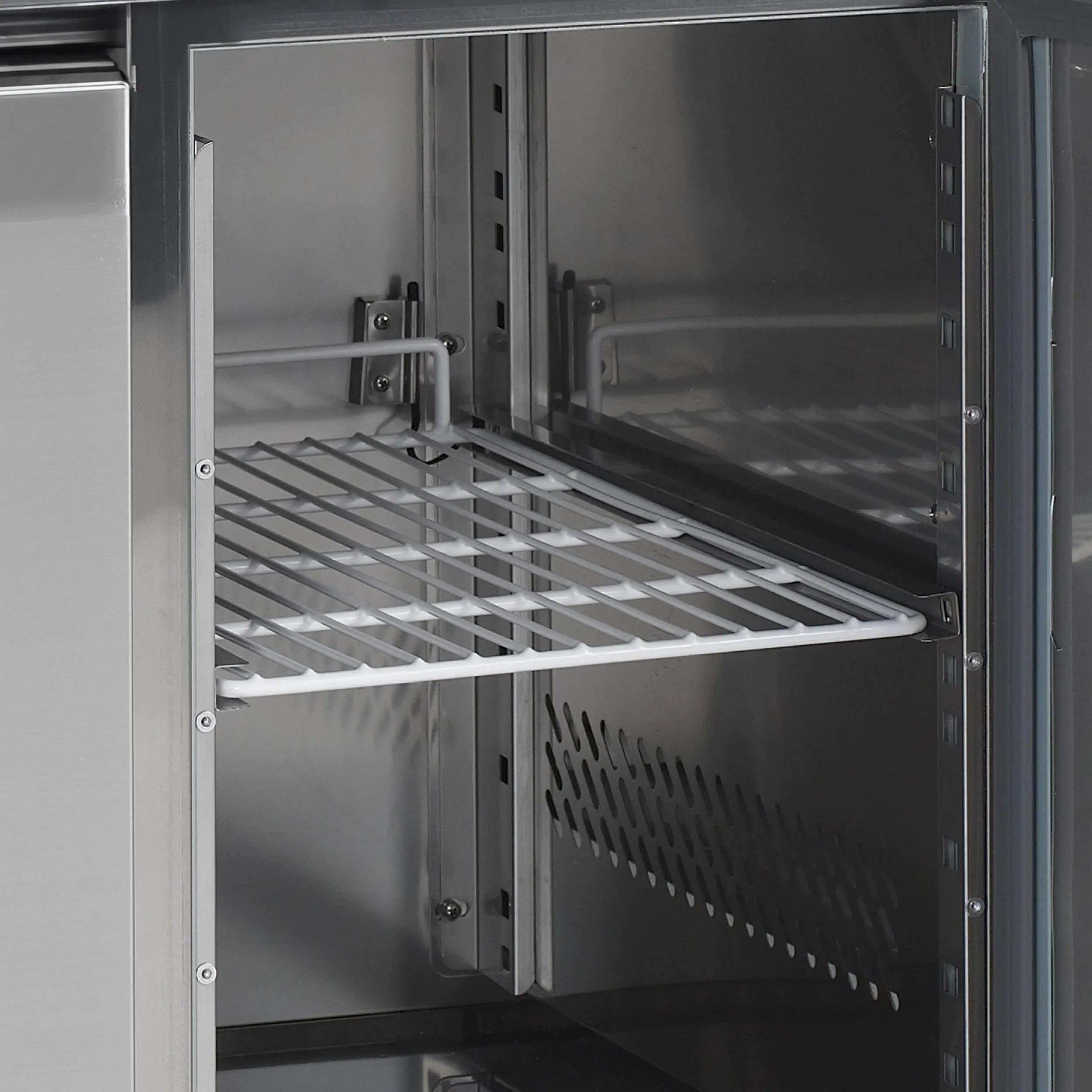Frysebord - Tefcold CF7410 - 533 liter - 10,26 kWh/24 timer - 223 cm bred