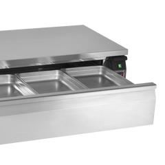 Køleskuffe/fryseskuffe Tefcold UD2-3 omstilbar - 10,17 kW/24 timer