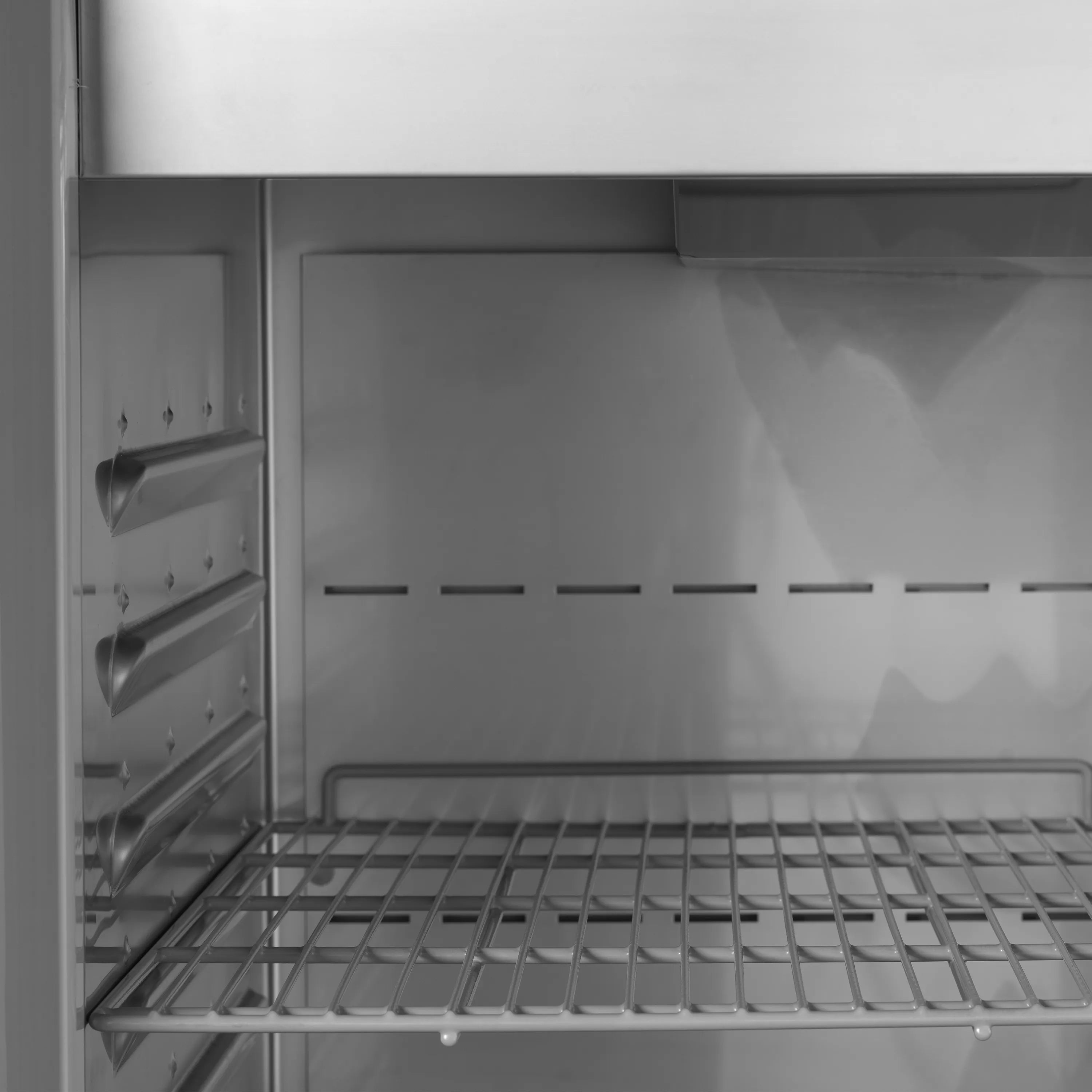Lagerkøleskab dobbelt - Tefcold RK1420X1 - 47 DB - 1,27 kW/24 timer (GN 2/1)