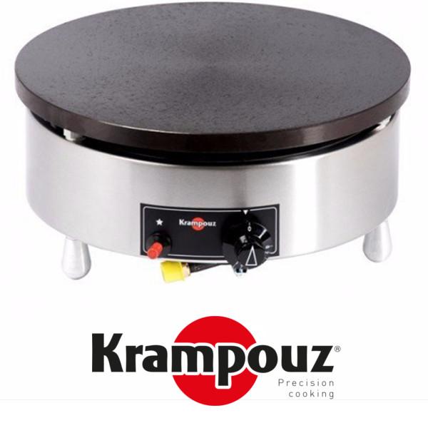 Krampouz gas crepe / pandekagemaskine med termostatik CGBIC4- LUXURY - Ø40