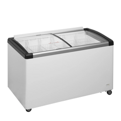 Fryser med glaslåge - Tefcold IDB400-W1
