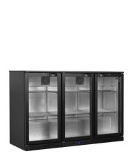 Backbar med hængslede døre - Tefcold BA31H - 288 liter - 44 DB - 1,8 kW/24 timer (90 cm høj)