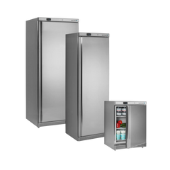 Lagerkøleskab - Tefcold UR400X1 - 45 DB - 0,65 kw/24 timer (50,3 x 41,5 cm hylder)