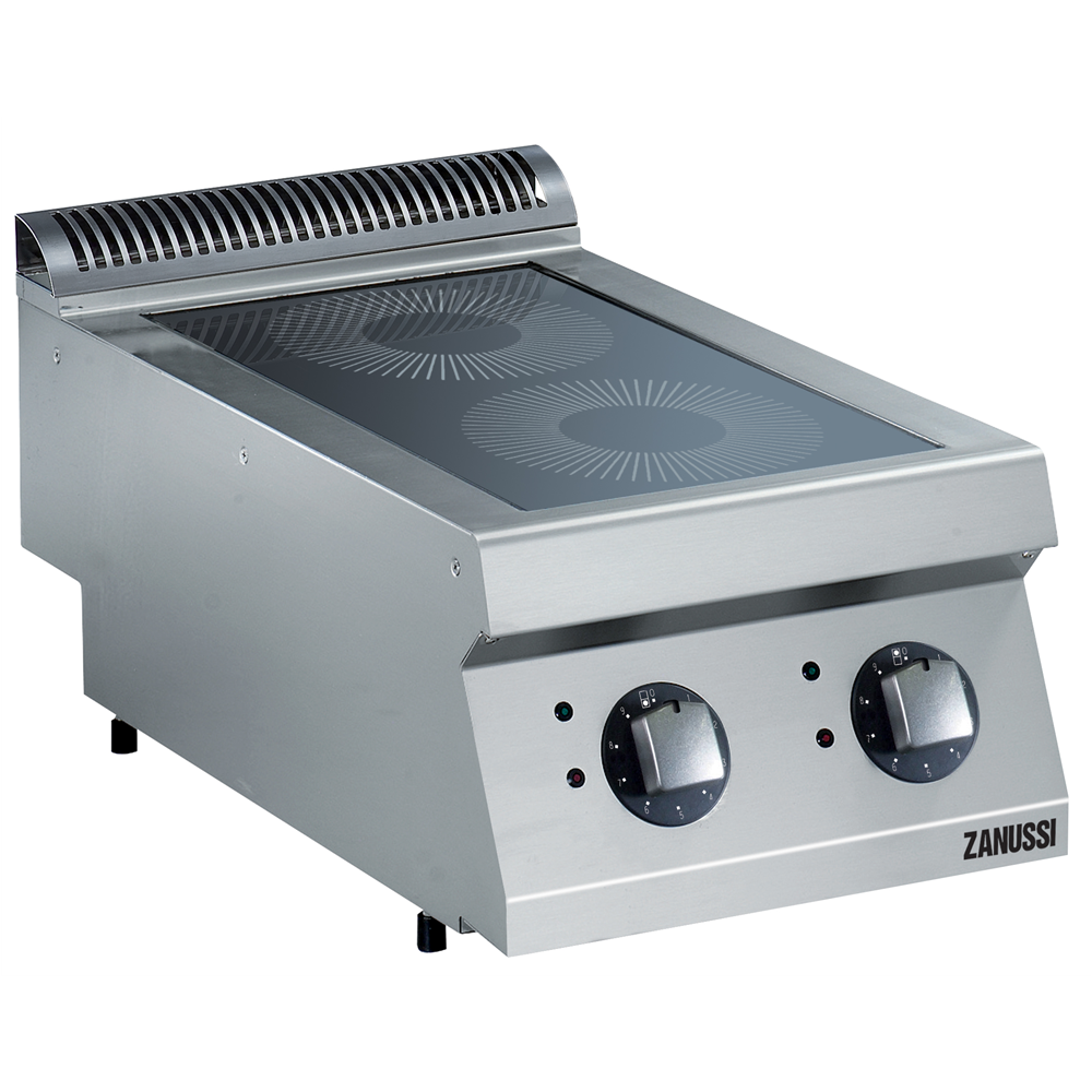 Induktions kogebord 2 x 3,5 kW - Zanussi EVO700 - 400 mm