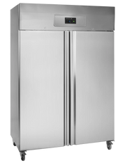 Lagerkøleskab - Tefcold RK1010 - 45 DB - 2,16 KW/24 timer (53 x 54 cm hylder)