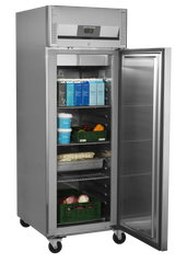 Lagerkøleskab - Tefcold RK710X1 - 46 DB - 0,72 kW/24 timer (GN 2/1)