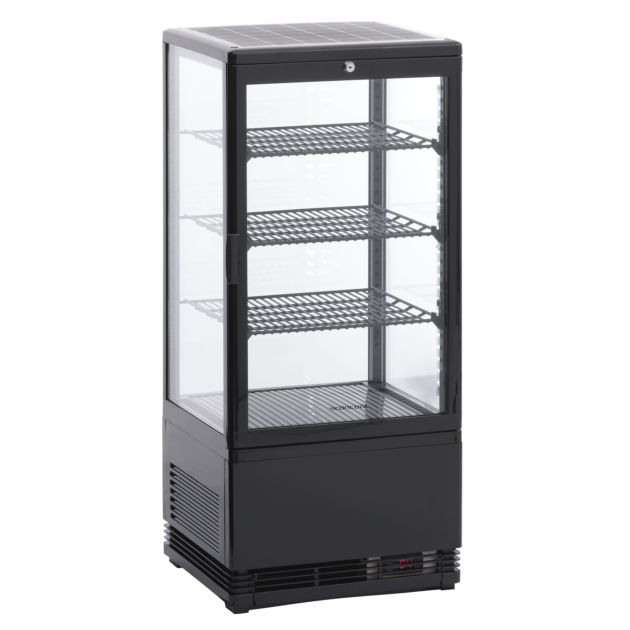 Bord kølemontre - RT 82 BE - Sort - 2,74 kW/24 timer
