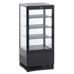 Bord kølemontre - RT 82 BE - Sort - 2,74 kW/24 timer