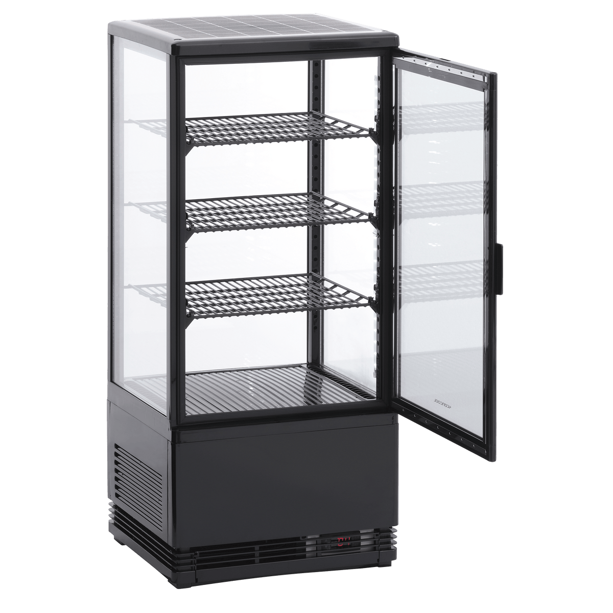 Bord kølemontre - RT 82 BE - Sort - 2,74 kW/24 timer