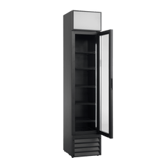Display køleskab - Scancool SD 217 BE - 133 liter - 50 dB - 1,57 Kw/24 timer - 39 cm bred (Kan leveres fra 2 okt. 2025)