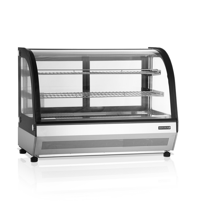 Kølemontre, bordmodel - Tefcold LCT900C/BLACK - 4,32 kW/24 timer