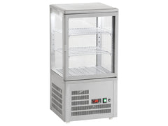 Grå kølemontre med 2 hylder - Tefcold UPD60-GREY - 42 dB - 3,59 Kw/24 timer
