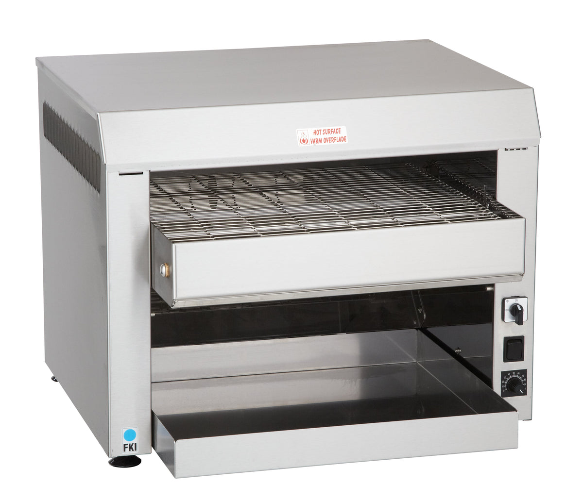FKI CT400 MANUEL - Båndrister - 400 hotdogs/time - Fast hastighed