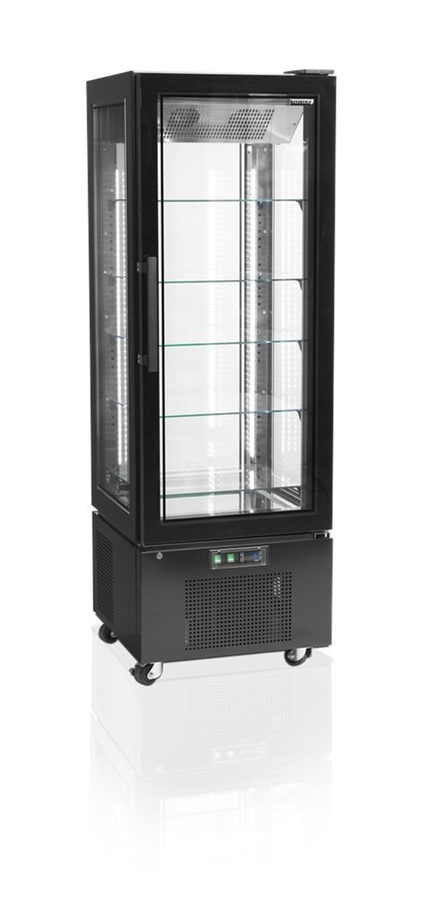Gulv kølemontre - Tefcold UPD400-C - 6,55 kWh/24timer (Til kager, sandwich eller hvidvin)