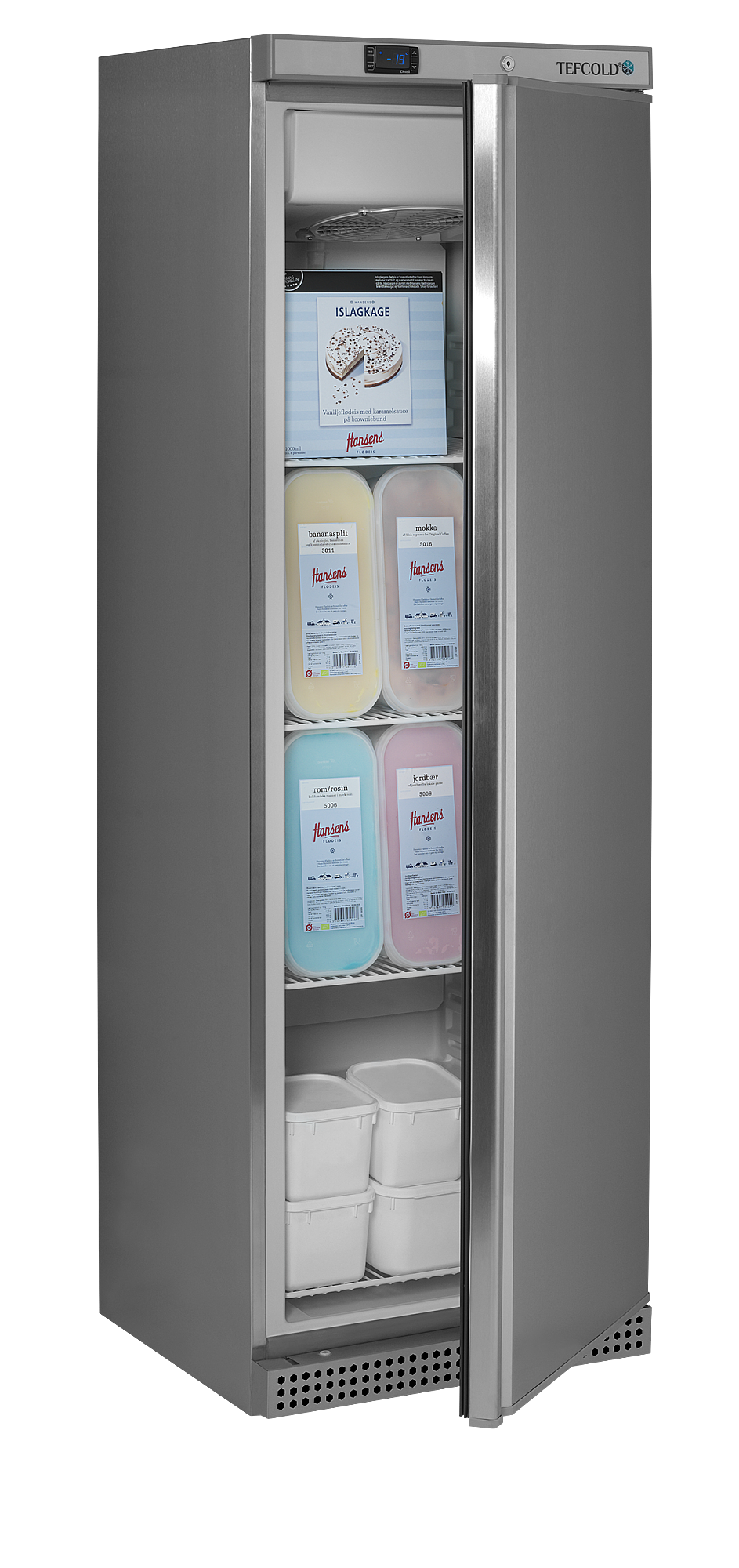Lagerfryseskab - Tefcold UF400VS - 40 DB - 5,48 kW/ 24 timer