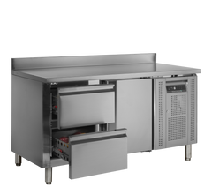 Kølebord med 2 skuffer og 1 dør - Tefcold CK7220 - 1,98 kw/24 timer